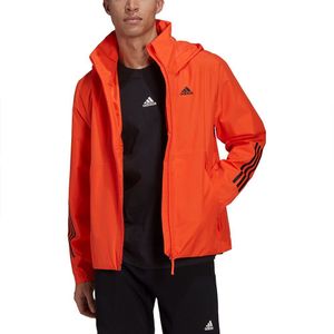 Adidas Basic 3 Stripes Rain.rdy Jacket Oranje M Man