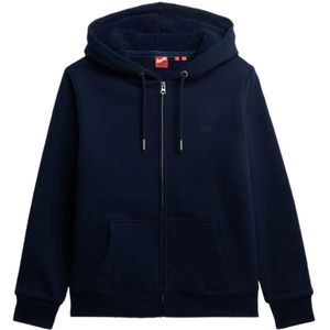 Superdry Essential Borg Lined Sweatshirt Met Rits