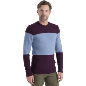 Icebreaker Waypoint Merino Crew Neck Sweater Paars M Man