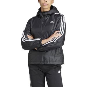 Adidas Essentials 3 Stripes Jacket Zwart S Vrouw