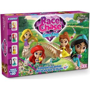 Shuffle Modern Classic Race N Chase Princess Children´s Board Set Board Game Roze