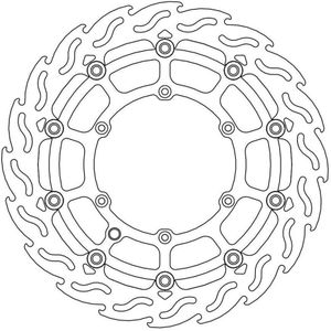Moto-master Flame Husqvarna/ktm 112294 Remschijf