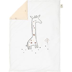 Bimbidreams Giraffe 61x83 Cm Duvet Cover + Pillow Case Beige
