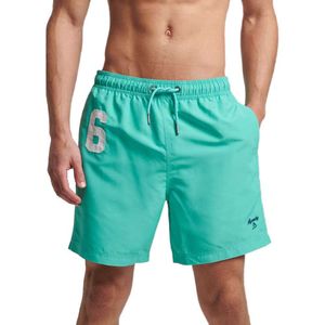 Superdry Vintage Polo Swimming Shorts Groen M Man