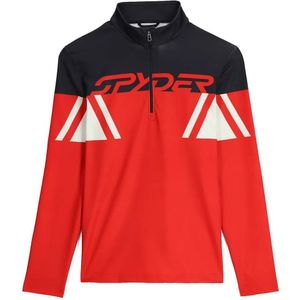 Spyder - Podium - Sweatshirt - Rood - Met Halve Rits