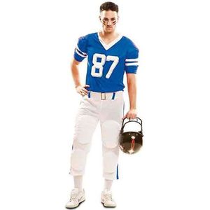 Viving Costumes Rugby Player Costume Beige M-L