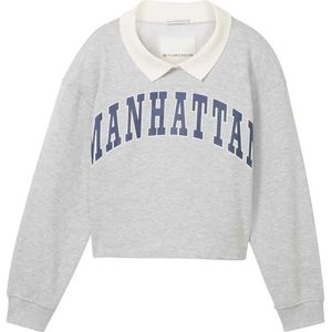 Tom Tailor Cropped Polo Sweatshirt