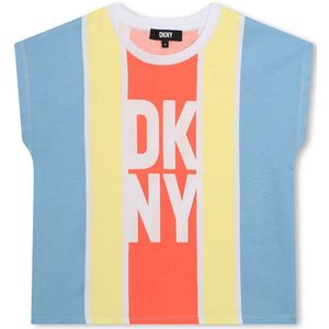 Dkny D60094 Short Sleeve T-shirt Oranje 14 Years