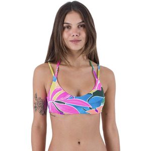 Hurley Max Isla Pull On Bikini Top Veelkleurig S Vrouw
