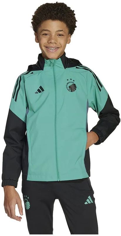 Adidas - F.C. Copenhagen Tiro 25/26 - Juniorjas - Waterafstotend - 100% Polyester