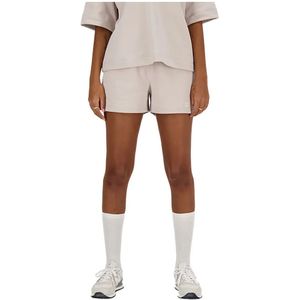 New Balance Linear Heritage French Terry Korte Broek