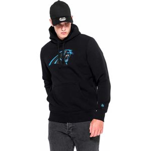 New Era Nfl Team Logo Carolina Panthers Hoodie Zwart XS Man