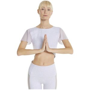 Puma Select Yoga Exhale Crop Top Paars XS Vrouw