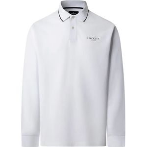 Hackett Heritage Ess Lange Mouw Poloshirt