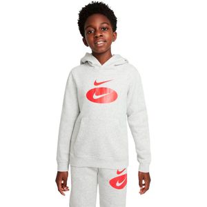 Nike Sportswear Core Hoodie Wit 7-8 Years Jongen