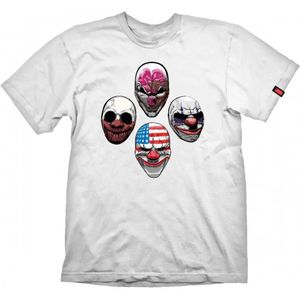 Difuzed Payday 2 The Four T-shirt Met Korte Mouwen