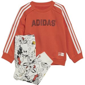 Adidas Disney Mickey Mouse Joggers Rood,Oranje 9-12 Months Jongen