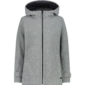 CMP - Wooltech Hoodie - Dames - Gerecycled Wol - Urban Snit