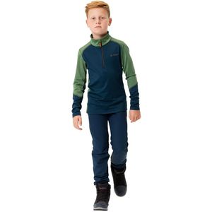 VAUDE - Kids Livigno - Fleece Vest - Groen - Stretchmateriaal
