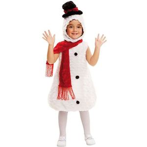 Viving Costumes Stuffed Snow Doll Costume Beige 12-24 Months