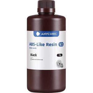 Anycubic - SLA 3D Printer - ABS-Like Water-wash Resin - 1 Liter - Zwart