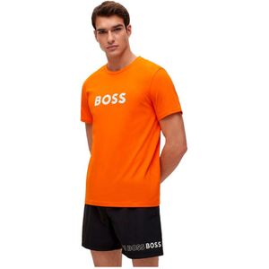 Boss 10249533 01 Short Sleeve T-shirt Oranje M Man