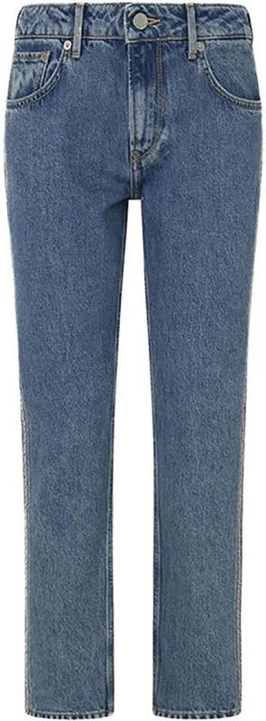 Pepe Jeans - PL204719 - Rechte Jeans - Blauw - Casual - Biologisch Katoen - Duurzaam