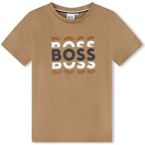 Boss J25o72 Short Sleeve T-shirt Bruin 12 Years