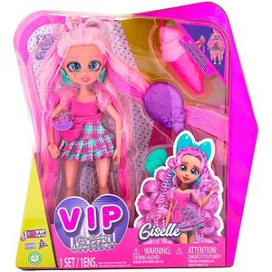 Imc Toys Giselle Vip Girls Fashion Doll Roze