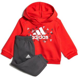 Adidas Bos Gra Track Suit Rood 0-3 Months