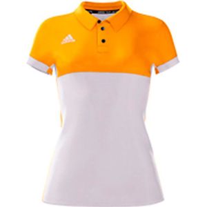 Adidas Mt T16 Short Sleeve Polo Wit M / Regular Vrouw