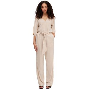 Selected Viva 2/4 Jumpsuit Beige 44 Vrouw