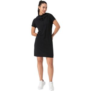 Super.natural - W FUNNEL DRESS - Merinowollen Jurk - Zwart