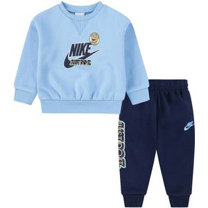 Nike Kids Sense Of Adventure Gfx-fleece Set Blauw 12 Months