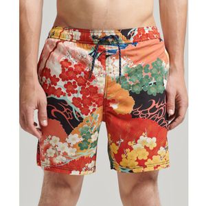 Superdry Vintage Hawaiian Swimming Shorts Veelkleurig S Man