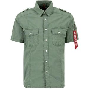 Alpha Industries Basic Shirt Slim S T-shirt Met Korte Mouwen