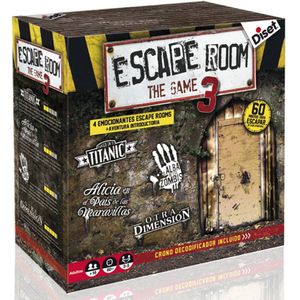 Diset Escape Room 3 Board Game Veelkleurig 8-11 Years