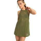 Roxy - Strandjurk - Katoen - Haltermodel - Normale Pasvorm