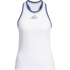 Adidas Clubhouse Classic Premium Sleeveless T-shirt Wit XS Vrouw