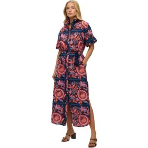 Superdry - Bedrukte Lange Jurk - Jerseyjurken