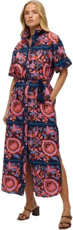 Superdry - Bedrukte Lange Jurk - Jerseyjurken