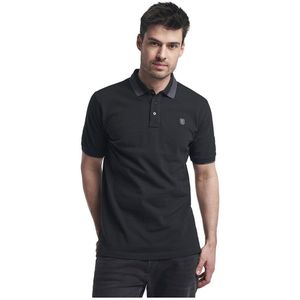 Tenson Essential Short Sleeve Polo Zwart S Man
