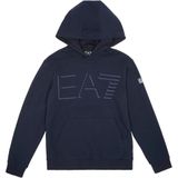 EA7 - Train Logo Series - Sweatshirt - Zwart - Casual - Katoen