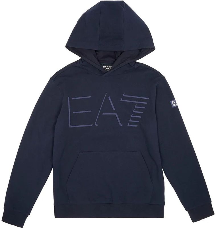 EA7 - Train Logo Series - Sweatshirt - Zwart - Casual - Katoen