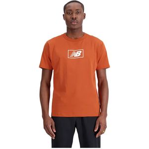 New Balance Nb Essentials Logo T-shirt Met Korte Mouwen
