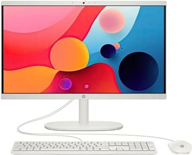 HP - 21.45´´ All-in-One Desktop PC - Zwart - Kunststof
