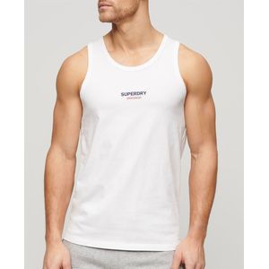 Superdry Sportswear Logo Relaxed Vest Wit XL Man