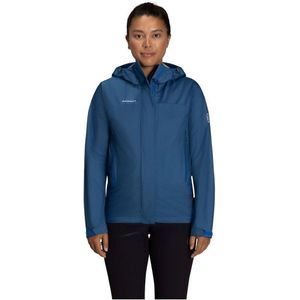 Mammut Microlayer 2.0 Hs Jacket Blauw S Vrouw