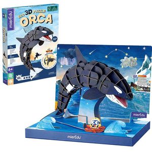 Mieredu Eco 3d Orca Puzzle Veelkleurig