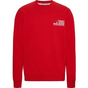 Tommy Jeans Reg Entry Graphic Sweatshirt Rood M Man